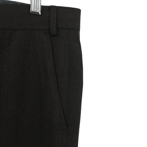 Hiltl The Ultimate Trousers Brown Flat Front Wool Dress Pants Size 38 x 31 - Picture 4 of 12